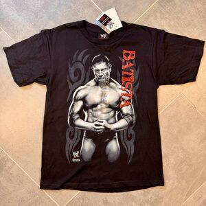 WWE Batista The Animal 2007 Vintage T Shirt Youth M 10/12 NWT